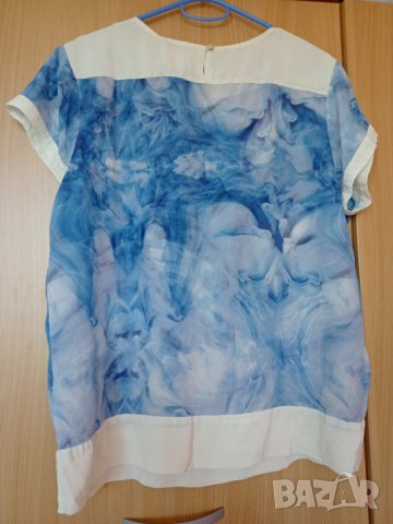 Блуза от коприна Brigit by Kristin Vikse M, снимка 4 - Тениски - 37481937