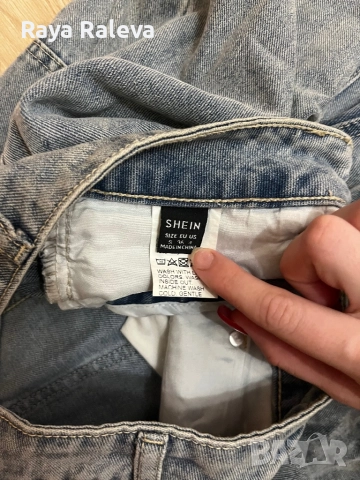 Широко дънки - Shein, снимка 3 - Дънки - 52966069