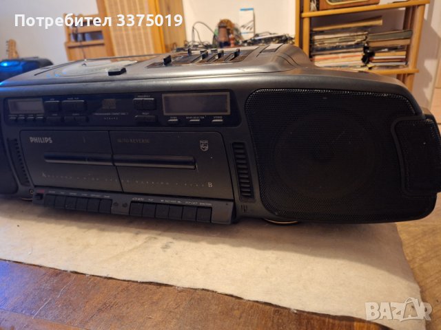 Касетофон Philips, снимка 6 - Радиокасетофони, транзистори - 42909708