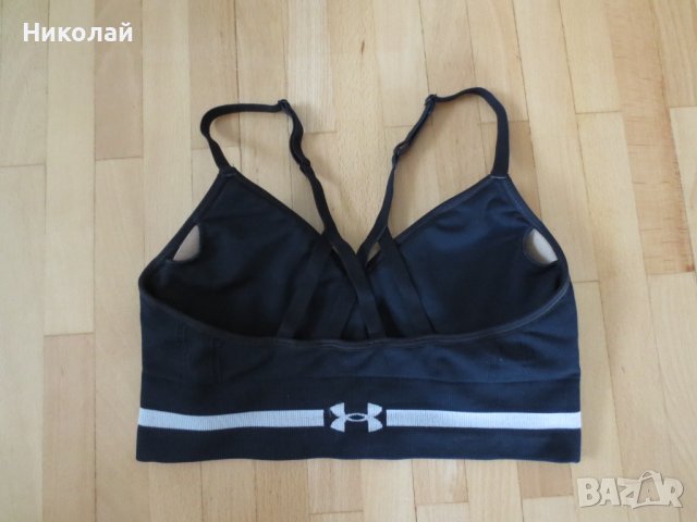 under armour eamless Low Long Sports Bra , снимка 3 - Корсети, бюстиета, топове - 37315897