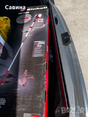 Акумулаторен тример Einhell Agillo Power X-Change, снимка 3 - Градинска техника - 54322833