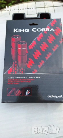 кабели XLR / XLR - AUDIOQEST KING COBRА, снимка 3 - Други - 54206267