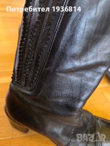 Италиански ботуши естествена кожа 35 номер , снимка 7 - Дамски ботуши - 51872987