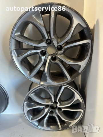 Алуминиева джанта 7.5x18 цола, ET29, оригинална (OEM), с номер 9688904377 за Citroën DS4 2011, снимка 4 - Гуми и джанти - 53161166