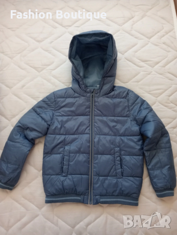 Гълъбово синьо яке, снимка 2 - Детски якета и елеци - 51811784