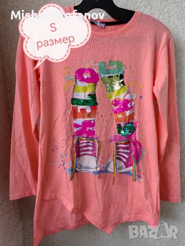 дамски блузи различни размери НОВИ, снимка 12 - Блузи с дълъг ръкав и пуловери - 51485328