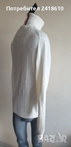 Tommy Hilfiger Cotton Knit POLO Mens Size L НОВО! ОРИГИНАЛ! Мъжки Памучен Пуловер Поло!, снимка 5 - Пуловери - 48867548