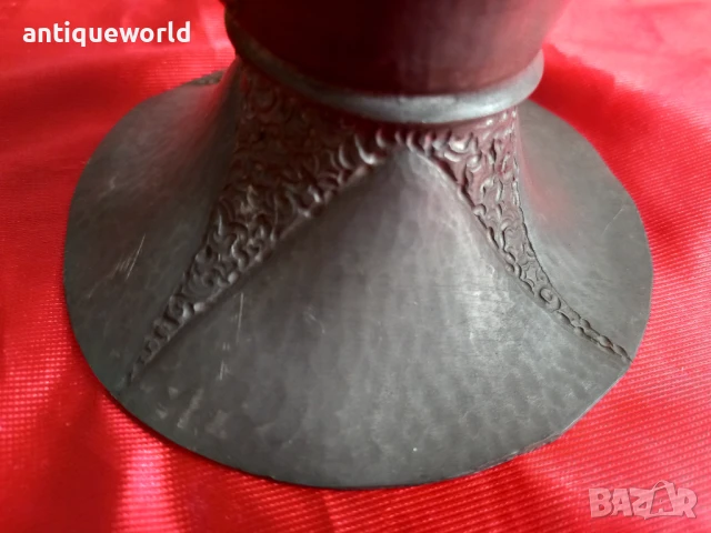 19 Век Изключителна Рядка КАНА, Чайник, снимка 5 - Антикварни и старинни предмети - 51136461