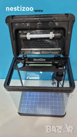 Панорамни Аквариуми-7,18,32 литра-4 цвята, снимка 5 - Аквариуми - 50407527