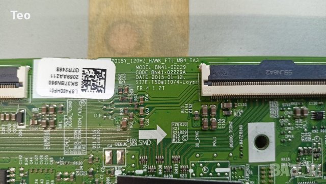 MAIN BOARD Samsung UE48J6300AW, снимка 3 - Части и Платки - 37895910