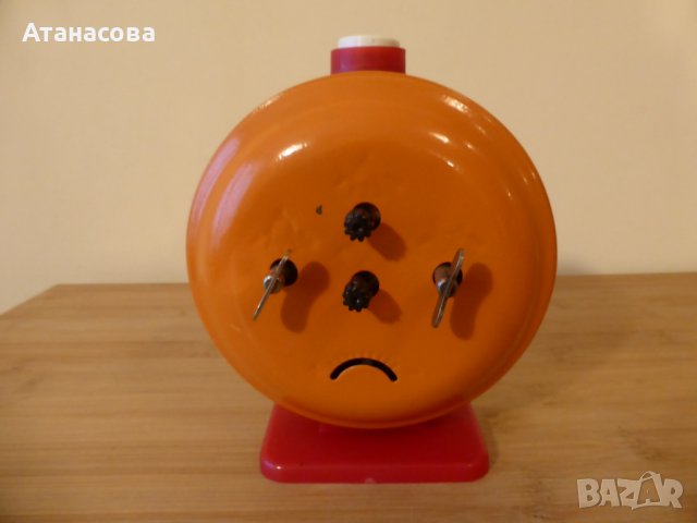 Будилник часовник Янтар, снимка 6 - Антикварни и старинни предмети - 44265105