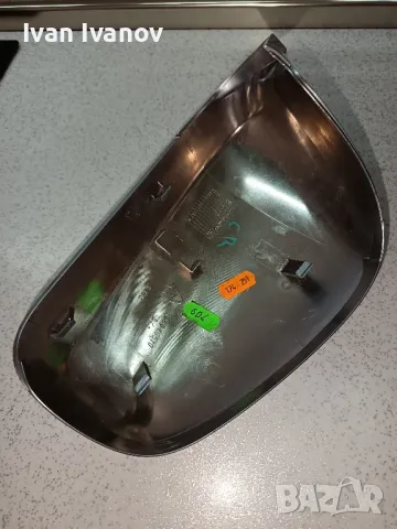 Капачка за дясно огледало, пасажерското, за Алфа Ромео 159 и Мито, цвят сребрист сатен, снимка 11 - Части - 49351153