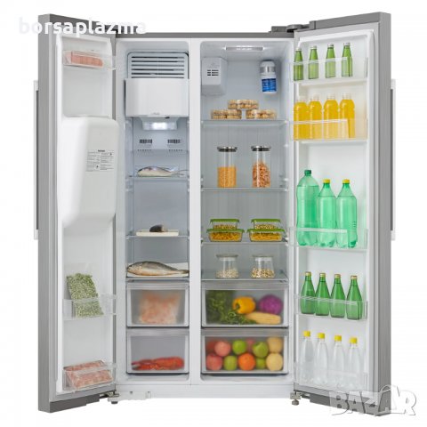 Двукрилен хладилник Side by Side MIDEA MDRS619FGF28, 460 л, Клас F, Инверторен компресор, Display, T, снимка 2 - Хладилници - 37601704