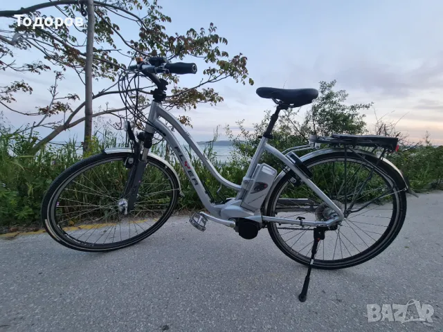 Качествен швейцарски електрически велосипед колело Flyer Panasonic 36 волта, снимка 2 - Велосипеди - 50320568