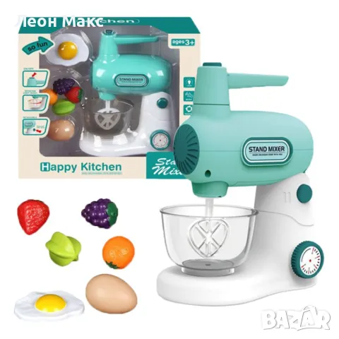 Миксер върти се и свети с аксесоари , снимка 2 - Електрически играчки - 48301120