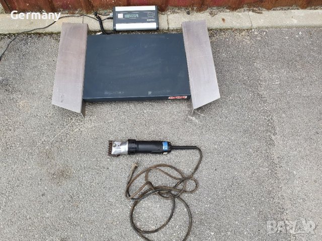 Кантар везна 100кг.  Liester машинка за постригване на животни