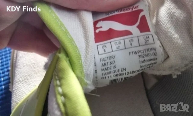 мъжки гуменки Puma 42 номер , снимка 3 - Маратонки - 56208279