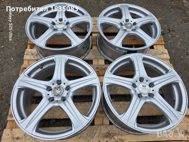 Лети джанти 17ки 5х108 Aversus, снимка 2 - Гуми и джанти - 53235544