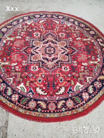 Ръчно тъкан вълнен килим.Антика за ценители.Ирански., снимка 3 - Килими - 51149415