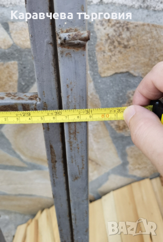 Желязна врата с каса, снимка 4 - Други - 44638200