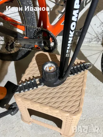 Вело помпа, снимка 2 - Аксесоари за велосипеди - 47828357