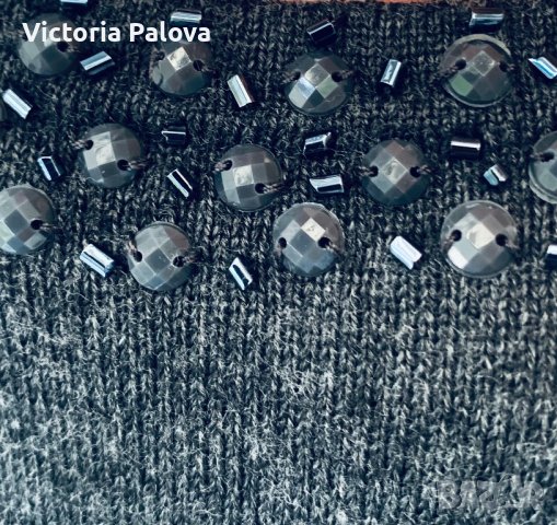 Скъпа италианска  рокля FINERY австр вълна, кашмир, снимка 4 - Рокли - 42361684