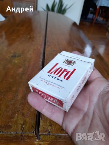 Стара кутия от цигари Lord, снимка 2 - Колекции - 42204188