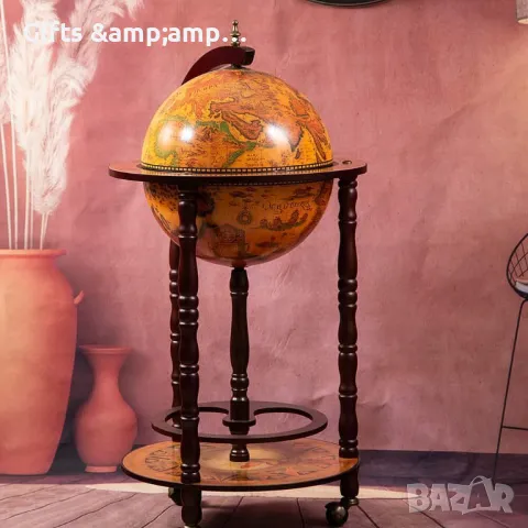 Дървен бар за напитки Глобус, снимка 2 - Други - 48091834