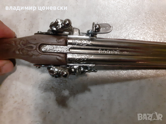 Красив кремъчен пистолет,пищов,оръжие, снимка 4 - Колекции - 44559184