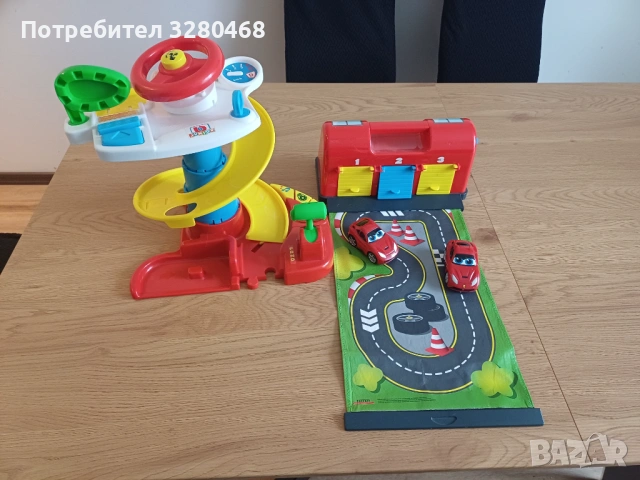 Сгъваема кула+ гараж, снимка 5 - Коли, камиони, мотори, писти - 54052735