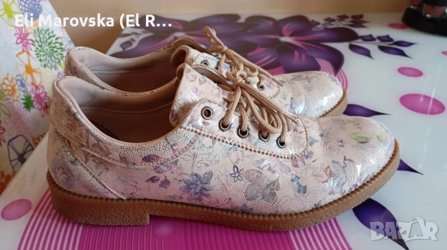 Стилни обувки естествена кожа,39н., снимка 2 - Дамски обувки на ток - 54325731