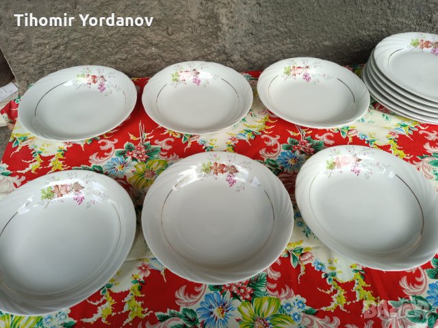 Български порцелан- чинии (НОВИ), снимка 15 - Прибори за хранене, готвене и сервиране - 34184832