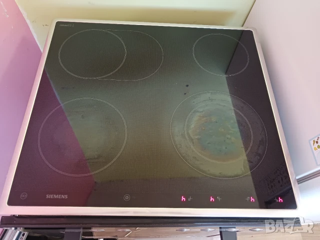 Печка за вграждане с керамичен плот  SIEMENS, снимка 10 - Печки, фурни - 51377701