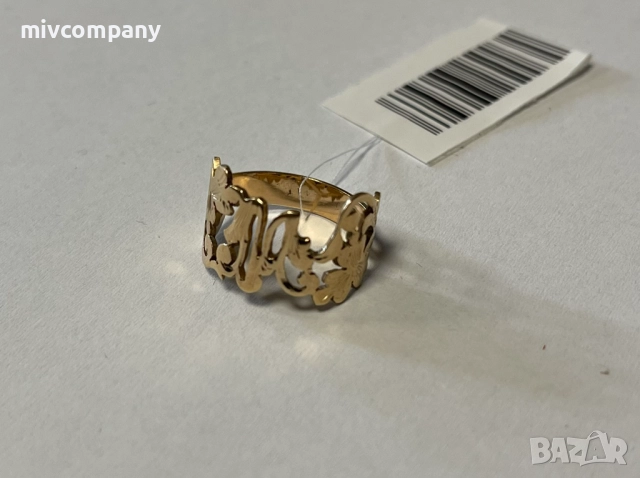 Златен пръстен 2.8гр., снимка 2 - Пръстени - 52614959