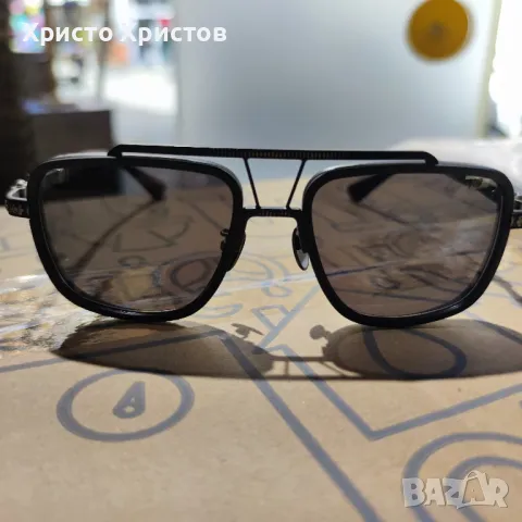 Мъжки луксозни слънчеви очила Chrome Hearts Pushin Rod 2, снимка 5 - Слънчеви и диоптрични очила - 47456036