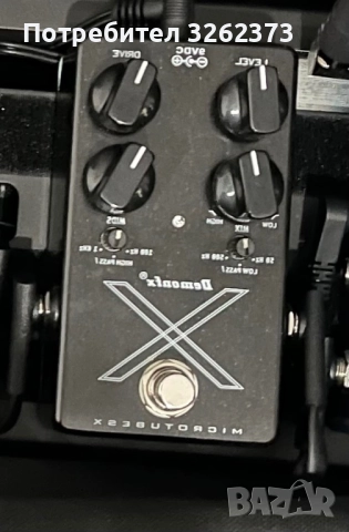 DemonFx Microtubes X distortion overdrive педал за бас, снимка 3 - Китари - 52926349