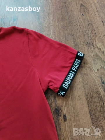 Balmain Paris T-shirt - страхотна мъжка тениска Л, снимка 3 - Тениски - 51009818
