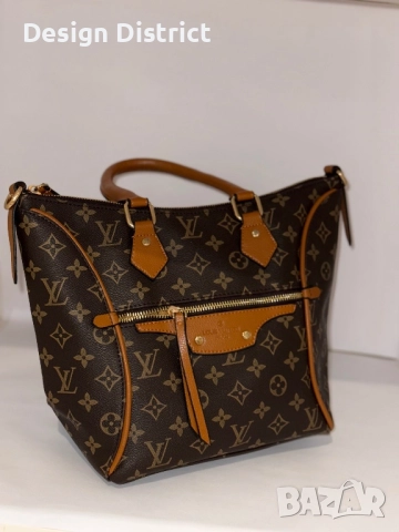 Louis Vuitton Monogram Elegant Zip Tote, снимка 4 - Чанти - 52525530