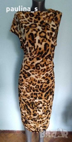 Изумителна рокля "Empire"® голям размер / леопардов принт, снимка 1 - Рокли - 29559441