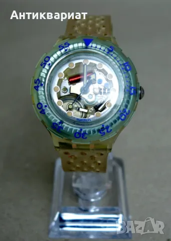 Оригинален швейцарски Swtach Scuba 200 , снимка 5 - Водоустойчиви - 49486979