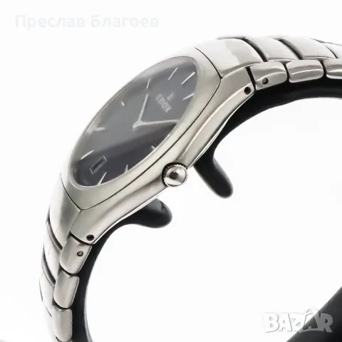 Edox Les Bémonts Ultra Slim Quartz 27006-3B-BUIN - Swiss Made, снимка 4 - Луксозни - 55911595