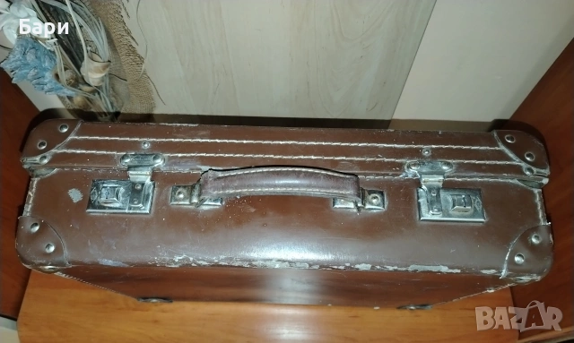 Стар преносим грамофон с манивела ELITE, снимка 11 - Колекции - 53028169