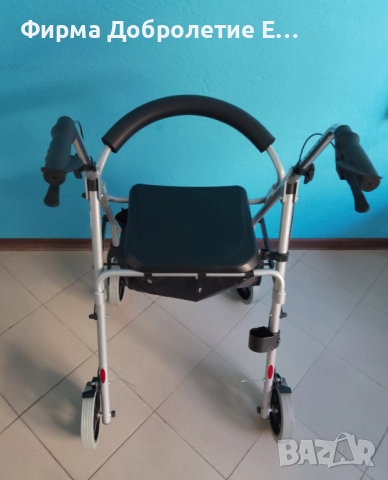  Ролатор KidMan сервизиран с 1 г. гаранция и право на връщане, снимка 3 - Ролатори - 52225635