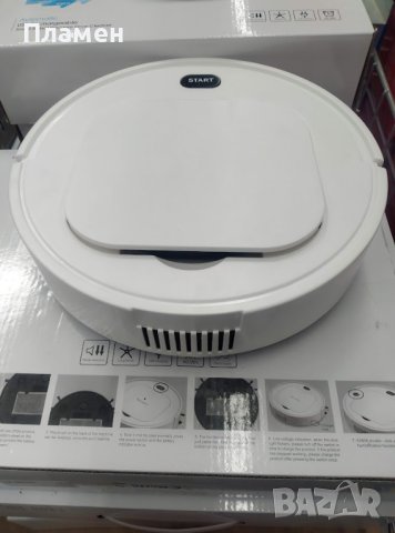 Робот прахосмукачка сухо почистване K280, 850W 280x280x65 mm. бял, снимка 4 - Прахосмукачки - 44150830