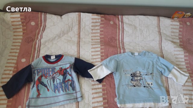 Памучни детски блузи за ръст 86, снимка 5 - Бебешки блузки - 30288446