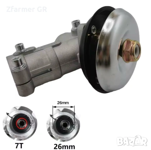 Редуктор за тример храсторез моторна коса, снимка 4 - Градинска техника - 54180393