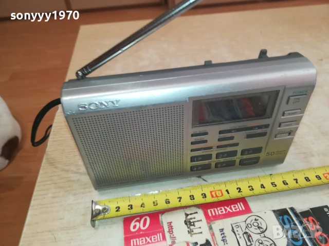 SONY ICF-SW35 RADIO 0806251718, снимка 12 - Микрофони - 50593390