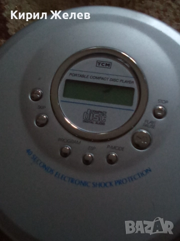 Дискмен TCM запазен стар модел за КОЛЕКЦИЯ ДЕКОРАЦИЯ 50489, снимка 8 - Антикварни и старинни предмети - 52034977