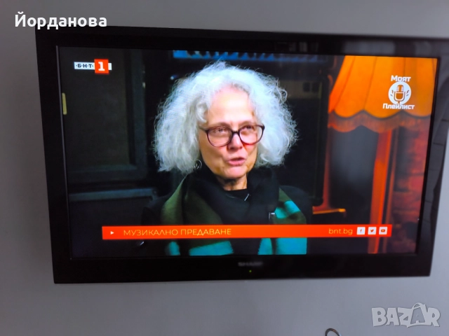 Тв Sharp+ стойка за стена, снимка 2 - Телевизори - 52975722