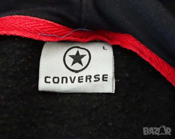 Converse All Star суичър с качулка, снимка 5 - Суичъри - 49261239